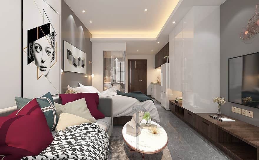 Velký byt v Marianských Horách, 5+kk, nezařízený, skvělá dostupnost do centra, 2 411 000 Kč